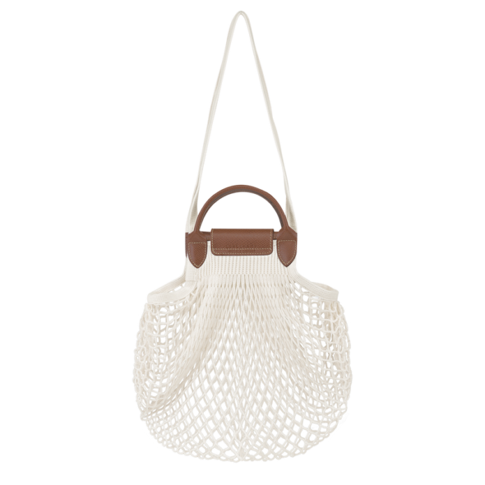 Longchamp Le Pliage Filet L Mesh Bag – Ecru vip time amman jordan